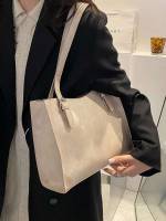  Plain Fashionable Women Tote Bags 4930