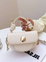 Fashionable  Beige Women Satchels 100