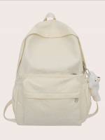 Preppy Plain Women Backpacks 6313