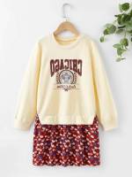  Long Sleeve Regular Fit Round Neck Kids Clothing 685