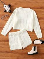 Plain Regular Fit Beige Girls Clothing 505