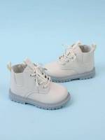  Beige  Kids Boots 1731