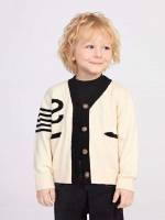 Regular Long Sleeve Button Front Kids Clothing 3638