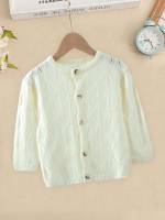 Regular Regular Fit Beige Long Sleeve Toddler Girl Cardigans 8037