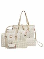 Beige Fashionable  Bags 7643