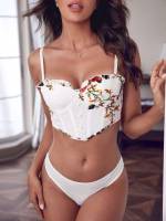 Romantic Floral Women Bras  Bralettes 4139