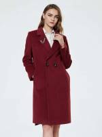  Lapel Long Sleeve Elegant Women Clothing 6838