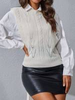  Plain  Women Knitwear 3017