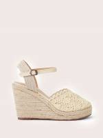  Plain Vacation Women Wedges  Flatform 3746