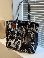  Black and White Letter Bags 2295