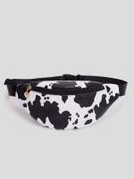 Black and White Preppy  Women Fanny Packs 8288