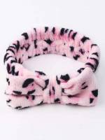 Leopard Black and White Bath Headbands 8127