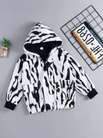 Casual Pocket Hooded Regular Fit Boys Jackets 7307