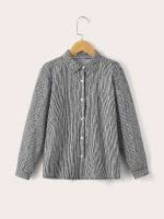  Regular Button Front Casual Boys Shirts 7087