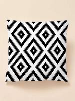 Black and White Geometric  Home Decor 665