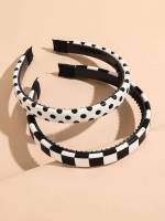  Black and White  Headbands 228