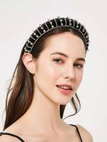 Black and White  Headbands 9983