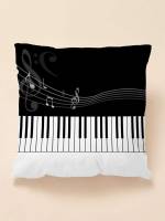 Graphic Black and White Decorative Pillows 851