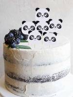   Black and White Cake Decorating Supplies 5086