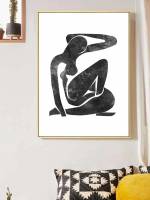 Black and White Figure  Home  Living 536