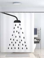  Black and White Shower Curtains  Accessories 5464