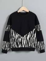  Regular Fit Long Sleeve Regular Girls Sweatshirts 940