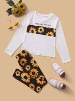  Casual Floral Kids Clothing 6276