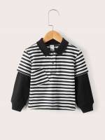  Long Sleeve Pocket Regular Fit Toddler Boys Clothing 3572