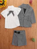  Preppy Plaid Regular Fit Toddler Girls Clothing 7589