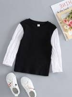  Regular Fit Rib-Knit Toddler Girls Tops 689