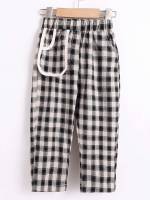  Gingham Regular Fit Toddler Girls Bottoms 9699