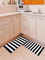  Striped Black and White Home  Living 493