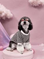  Houndstooth  Pet Sweatshirts  Hoodies 5324