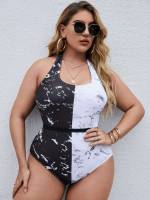   Plus Size Beachwear 9823