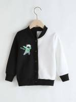 Regular Fit Button Front Long Sleeve Regular Kids Clothing 8094