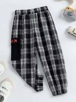  Black and White Plaid Kids Clothing 1067