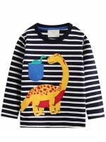 Round Neck Regular Fit Long Sleeve Regular Kids Clothing 4681