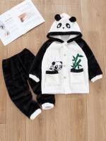  Long Sleeve Hooded Regular Fit Toddler Boys Clothing 8537