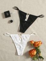 Simple Plain  Women Plus Intimates 3626