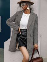  Button Front Lapel Women Clothing 777