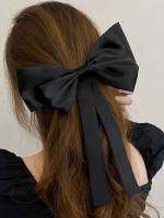 Bow Casual Black Hair Accessories 8016