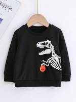 Regular Fit Long Sleeve Round Neck Baby Sweatshirts 5754