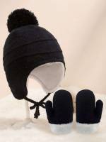 Casual  Black Baby Accessories 9678