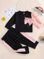 Round Neck Regular Fit Casual Baby Clothing 587