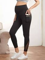  Cropped  Maternity Bottoms 1718