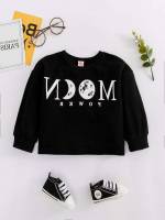 Round Neck Regular Fit Regular Casual Baby Sweatshirts 219