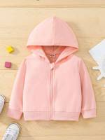 Casual Zipper Long Sleeve Baby Sweatshirts 4039