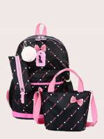 Black Letter Kids Bags 7395