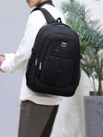 Black Letter  Men Backpacks 6775