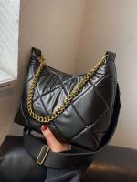  Black Quilted Bags 7626